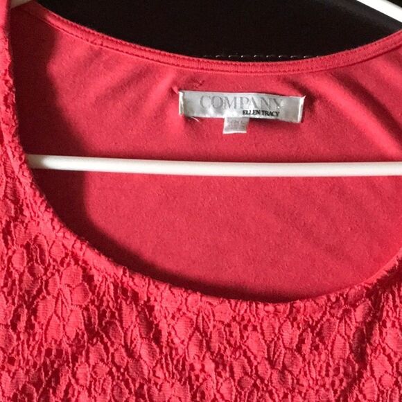 Company Ellen Tracy women's size xxl  sleeveless blouse top shirt coral … - Picture 3 of 12